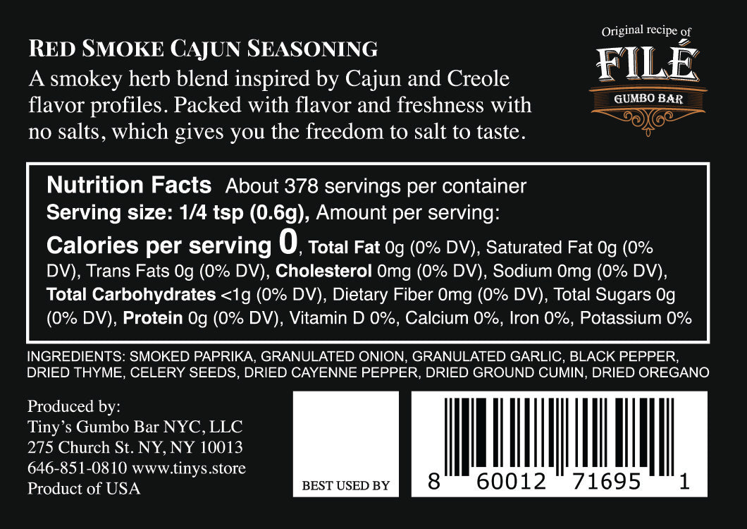 Red Smoke Cajun Seasoning